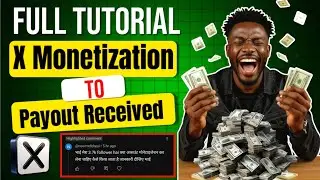 X Account Kaise Monetize Kare | X Twitter Full Tutorial | X Monetization Criteria Kya Hai | #twitter