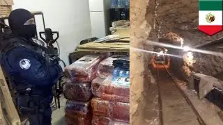 Narco tunnel bust: Sophisticated 2,400-ft long 'super' tunnel found on US-Mexico border - TomoNews