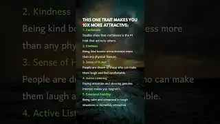 This one trait makes you 10x more attractive    attractive  mindset  forge720P HD