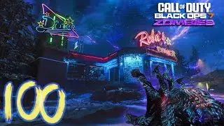 Can I Get Round 100 on the Exit 115 Survival Map SOLO (Black Ops 7 Zombies)