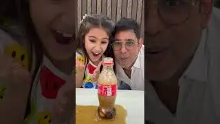 Maahi ne mentos kese dale cold drink 🍷 mai 😱😱