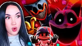 😱 ФНФ КОШМАРНЫЕ КЭТНЕП И ХАГГИ ВАГГИ ! FNF Poppy Playtime МОД ➤ FRIDAY NIGHT FUNKIN' Godsent Gaslit