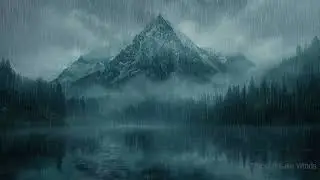 Gentle Rain & Wind on a Misty Lake – Ambient Water Journey for Focus, Reading, and Meditation