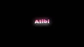 Alibi~🖤 #lyrics #shorts #music #usehaedphones #vibes #lovely  #fypシ゚viral