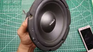 SPEAKER AUDAX AX-6050 WP8B 6 INCH WOOFER 100WATTS 8OHM