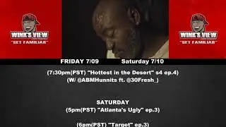 TV Guide for WVN ( Winks View Network) on ROKU & ANDROID TV(7/09-7/10)
