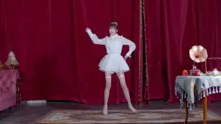 Wanna be her Boyfriend ??? White Angle with Skinny Stockings !!