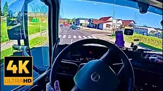 POV Truck Driving in Europe | Smooth Highway