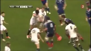 Yoann Huget enrhume la d&eacute;fense Anglaise