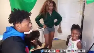 Speed barks at his Girlfriend&rsquo;s little sister&hellip; 😂😂