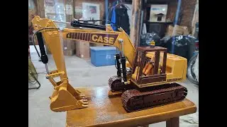 1/16 Ertl CASE 688 RC Diecast Construction Conversion Finally Video # 10