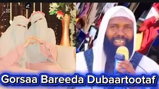 Dhamsa jabba fi Gorsa Bareeda Dubartootaf  sheihk Usmaan Durrii 