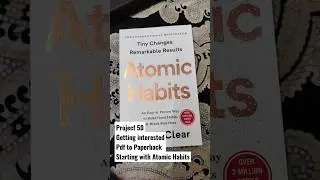 Project 50 From PDF to Paperback #project50 #project50challenge #2023 #atomichabits #reading #read