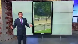 Man jumps security barrier outside White House