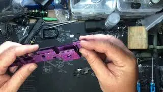 GBU custom skeletor Gelblaster Hi-cappa frame