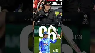 VAIBHAV SOORYAVANSHI 96 runs 🔥#vaibhavsuryavanshi #cricketlover #shorts #viral