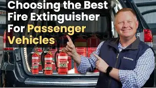 Fire Extinguisher for Passenger Vehicle Fire Safety