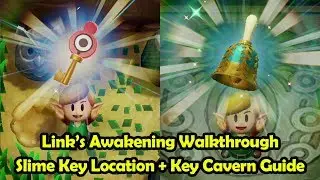 Прохождение пещеры с ключами и слизью — The Legend of Zelda: Link's Awakening (Switch)