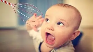 Funny Babies Reaction To Head Massager For The First Time - Compilation