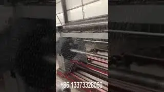 stable performance hexagonal wire mesh netting machine