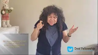Great Is Thy Faithfulness (ASL Worship song with lyrics)