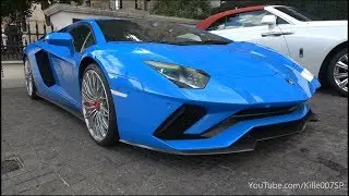 Arab Lamborghini Aventador S details & sound 1080p
