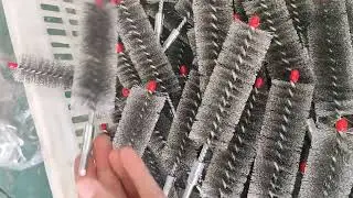 corrosion rust resistance long durable high bristle density tube brushes China Factory