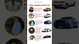 Indian Cricketers Luxury Car collection #teamindia