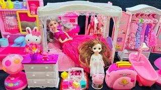 [🐰toy asmr🐰] Barbie Doll PlaySet ASMR Cute Sink Toys Satisfying with Unboxing