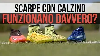 SCARPE da CALCIO con CALZINO, funzionano davvero? 🧐