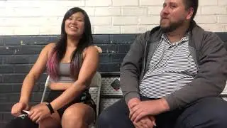 SoCali Wrestling Interviewing Zeda Zhang