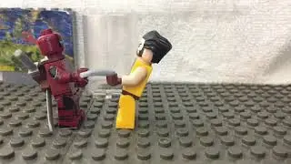 LEGO Анимация : Дедпул Против Логана