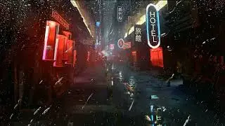 Cyberpunk Alley Rain Blade Runner 2049 4K My Wallpapper