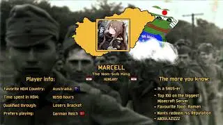 Marcell, the Non-Sub King - HOI4 International Player Card