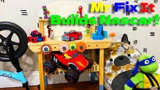 Kids 5 Minute Fun Learning! (BUILDING A RACECAR) 