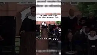 In his 2024 commencement address at Dartmouth College, tennis legend #rogerfederer shared profound