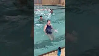 Aqua HIIT&hellip;hits different 😎