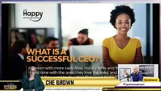 Che Brown | How To Build A 7-Figure Sales Team