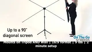 These Portable Projector Screens Are Amazing In watching Movies Indoor , Outdoor Home Entertainment
