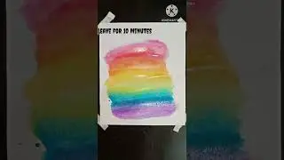 Water colour blackground and Quote idea 😍✨ Wall decor #youtubeshorts  #shorts
