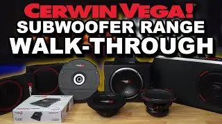 Cerwin Vega - Subwoofer Range Overview | Range Walk-Through
