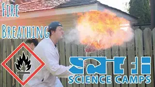 Backyard Science - Breathing Fire without Chemicals!