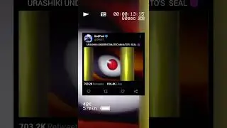 Urashiki underestimated Minato's&nbsp; Seal 😈