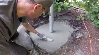 Fabriquer un ancrage permanent pour installer une slackline sans arbre | Partie 4/4