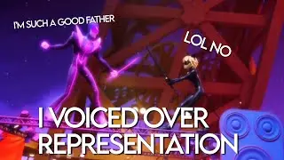 I voiced over representation