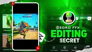 Zoro Ff Editing Secret Revealed @zoroffxx  zoro ff shorts video tutorial