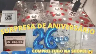 FIZ UMA SURPRESA PARA ELE + JANTAR ROMÂNTICO * Passo a passo do Balão bubble