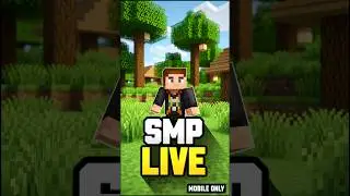 SMP LIVE 🔥 Minecraft Mobile | Join Now #Shorts