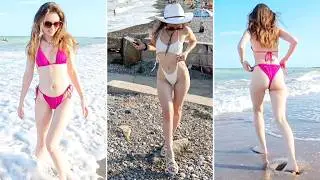 Beautiful Girl in Spain | Coastal Wanderlust: Spain's Secret Beaches Revealed 2025