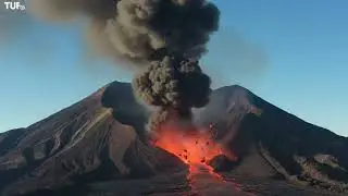 Etna Volcano Eruption in 4K &ndash; Shocking Lava Explosion